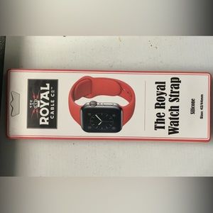 The royal cable Apple Watch strap